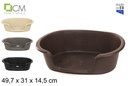 Berceau pour animaux de compagnie couleurs assorties 50x31 cm