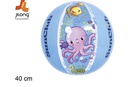 Balón playa hinchable mundo marino 40 cm