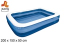 Piscina hinchable rectangular 200x150x50 cm