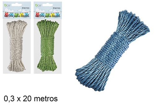 [110392] Clothes line 20 m.