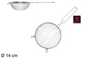 Colador metal 14 cm