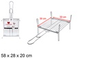 Parrilla metal 30x30 cm