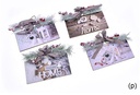Pendentif de porte en bois décoré de Noël assorti