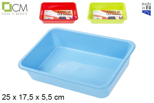 [102984] Vassoio in plastica colori assortiti nº2