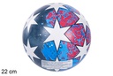 Balón plástico estrellas 22 cm