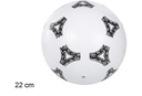 Bola de plástico decorada com triângulos, 22 cm