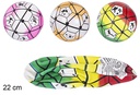 Plastic ball assorted colors 22 cm