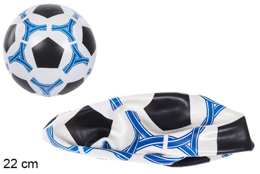 [110888] Deflated ball decorated Pentagons 22 cm