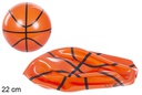 Balón plástico basket 22 cm