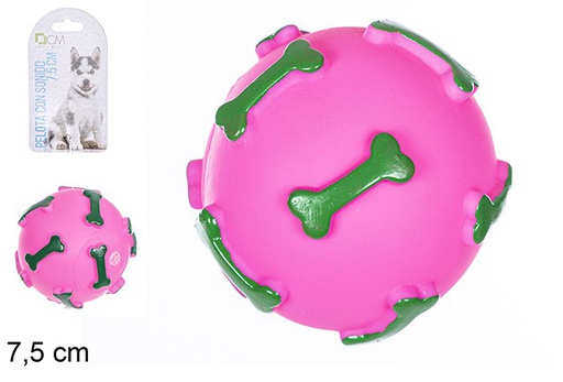 [110736] Sound ball for pets 7,5 cm