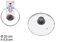 Glass lid for pot 20 cm