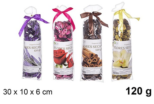 [110557] Popurrí flores secas fragancias surtidas 120 gr.