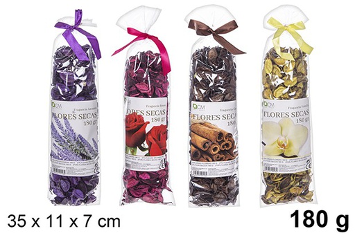 [110558] Popurrí flores secas fragancias surtidas 180 gr.