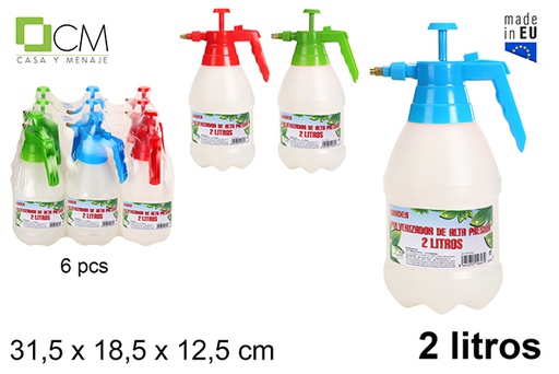 [102779] Spruzzatore ad alta pressione arancione 2 l.