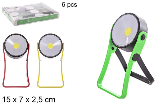 [204605] Lampe de poche spot de table couleurs assorties