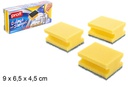 Pack 3 estropajos con salvauñas