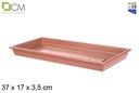 Elsa plastic planter plate 37 cm