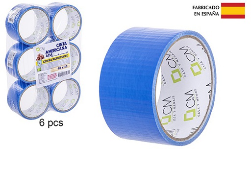 [111575] Blue duct tape 48x10 cm