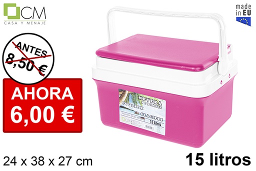 [111498] Pink icebox 15 l.