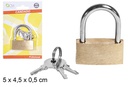 Candado de seguridad bronce 45 mm