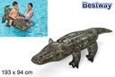 Tapete inflável crocodilo 193x94 cm