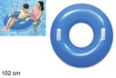 Flotador hinchable azul 102 cm