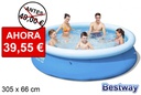 Piscina inflável redonda 305x66 cm