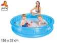Piscina hinchable infantil azul 155 cm