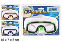Gafas de buceo en blister