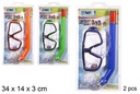 Diving pack in blister