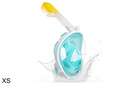 Blue snorkel mask XS