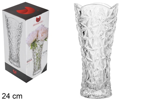[111929] Vase en verre Noia 24 cm