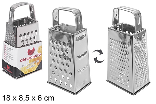 [111425] 4-sided steel grater 18 cm