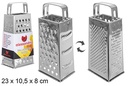 Rallador de acero 4 caras 23 cm