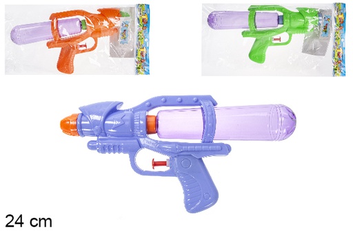 [112256] Pistola ad acqua colori assortiti 24 cm