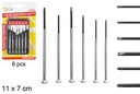 Kit de destornillador de precisión 6 piezas