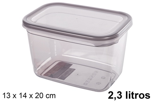 [111970] Contenitore per alimenti Peggy con coperchio 2,3 l.