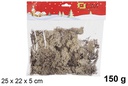 Musgo liquen blanco en blister 150 gr.