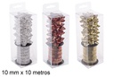 Cinta con 4 lazos regalo Navidad colores surtidos 10 mm x 10 metros