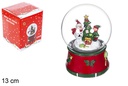 Globo de água de Natal 13 cm