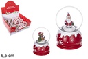 Boule d'eau de Noël assorti 6,5 cm