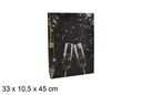 Gift bag decorated with glasses 33x10,5 cm