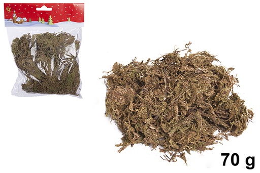 [111808] Sacchetto di muschio naturale 70 grammi
