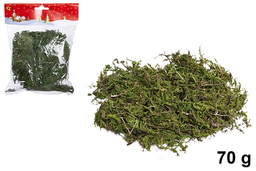 [111811] Sacchetto di muschio verde 70 grmmi
