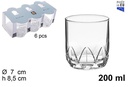 Vaso cristal vino stia 200 ml