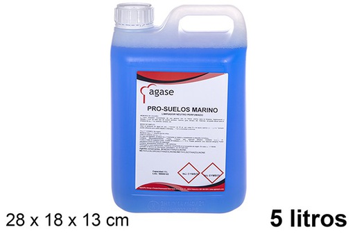 [114439] Detergente per pavimenti profumato marine Pro 5 l.