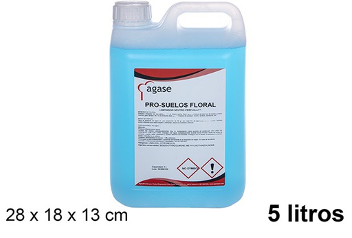 [114440] Floral scented floor cleaner pro 5 l.