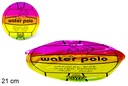 Balón plástico waterpolo fluor 21 cm