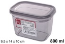 Fiambrera con tapa Peggy 800 ml