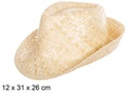 Sombrero paja Borsalino claro